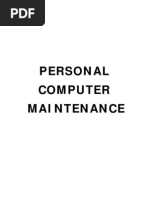 PC Maintenance