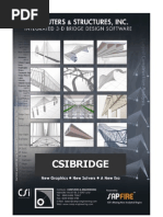 CSI Bridge V.20.1 Tutorial Guide | PDF | Building Engineering ...