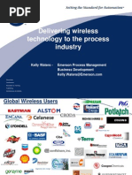 Delivering Wireless Technology To The Process Industry: Kelly Waters - Emerson Process Management Business Development