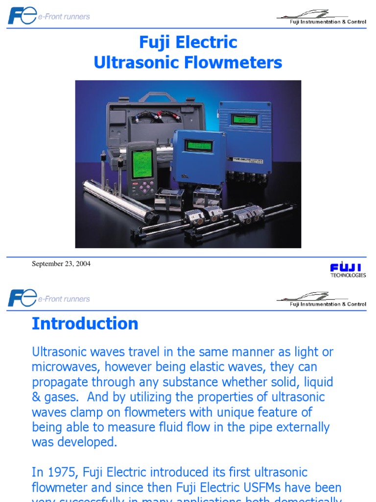 Ultrasonic Flowmeters | PDF | Flow Measurement | Ultrasound