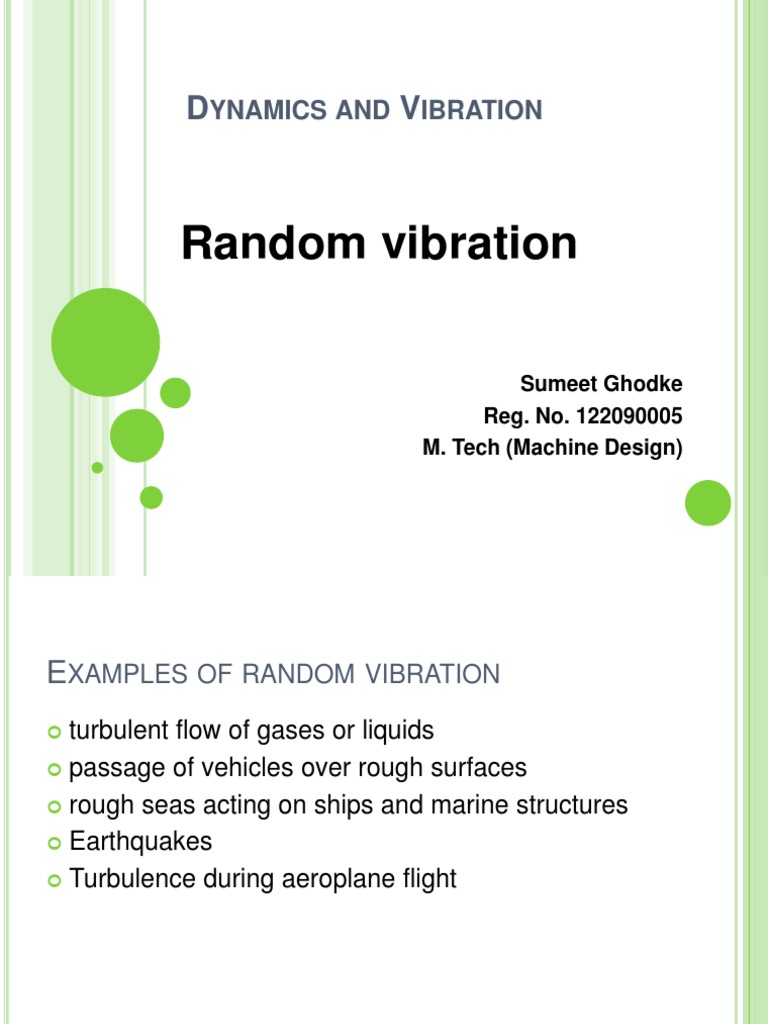 Understanding Random Vibration Analysis | PDF | Spectral Density ...