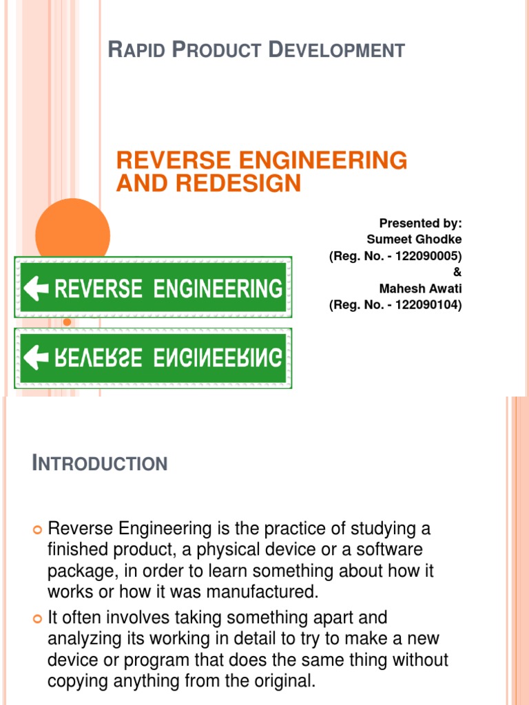 Reverse Engineering | PDF | Image Scanner | Aerospace
