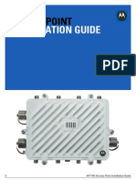 Motorola Solutions AP7161 Access Point Installation Guide (Part No. 72E-165267-01 Rev. B) 16526701b