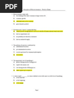 Exam1 Practice Exam Solutions