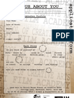 BFI Film Academy Application