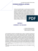 La Sociedad Contra El Estado - Pierre Clastres