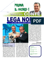 L'editoriale di Maurizio Conte "LEGA NORD - 
LA VOCE DELLA GENTE VENETA" edizione dicembre 2012