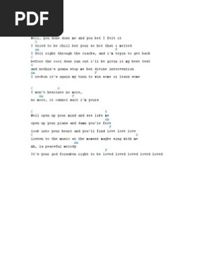 Guitar Chord Pdf