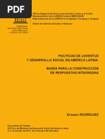 Políticas de juventud y desarrollo social-Rodríguez