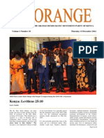 The Orange Newsletter, Volume 1, Number 10, 20th December 2012