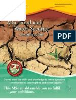 16133 MSc Food Water Security Candidate's Guide Jan 2012