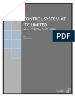 84910123 Management Control System at ITC