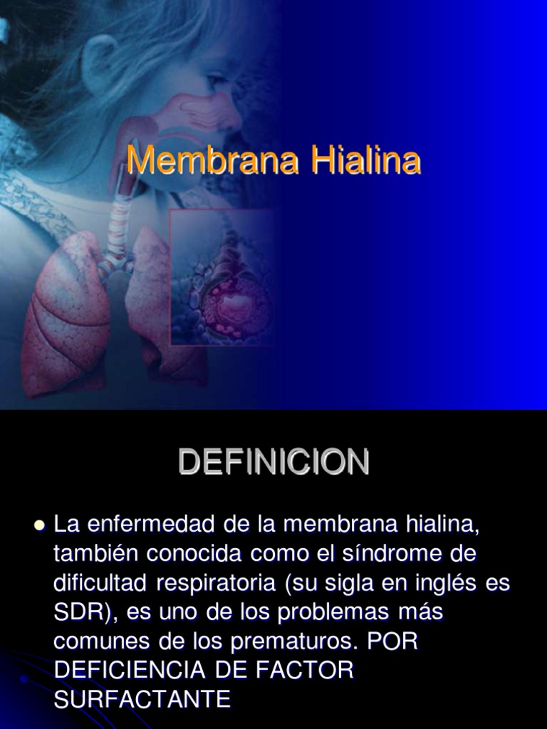Membrana Hialina Parto prematuro Parto