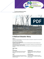A Natural Disaster Story: World Scout Environment Badge