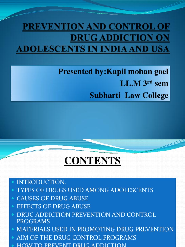 Drug Addiction Prevention Strategies | PDF | Substance Abuse | Adolescence
