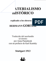 Hermann Gorter - El materialismo histórico explicado a los obreros