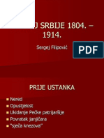 RAZVOJ SRBIJE 1804-1814.