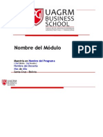 Formato de Diapositivas Del Módulo - UAGRM Business School