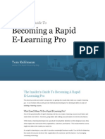 Insiders Guide to Becoming a Rapid E-Learning Pro