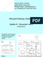 Projektovanje Zgrada - Nacrt