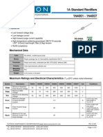 1N4001 - 1N4007 1A Standard Rectifiers