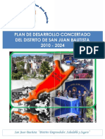 Plan de Desarrollo Concertado - San Juan Bautista 2010