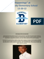 Dunwoody Elementary News 12-20-12