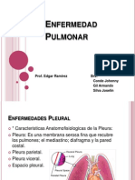 Enfermedades pulmonares y pleurales: derrames, neumotórax, insuficiencia respiratoria aguda, neumonía y atelectasia