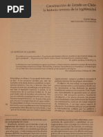 Salazar Gabriel - Construcción de Estado en Chile, Historia Reversa.