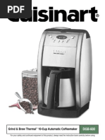 Download Cuisinart Coffee Maker Manual by David Coon SN117562085 doc pdf