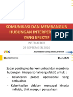 3.Komunikasi Dan Membangun Hubungan Interpersonal Yang Efektif