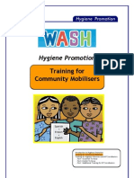 WASH Hygiene Promotion. Training For Community Mobilisers