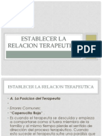 95306024 La Relacion Terapeutica