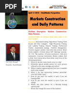 STOCK MARKET CONSTRUCTION- DAILY PATTERNS