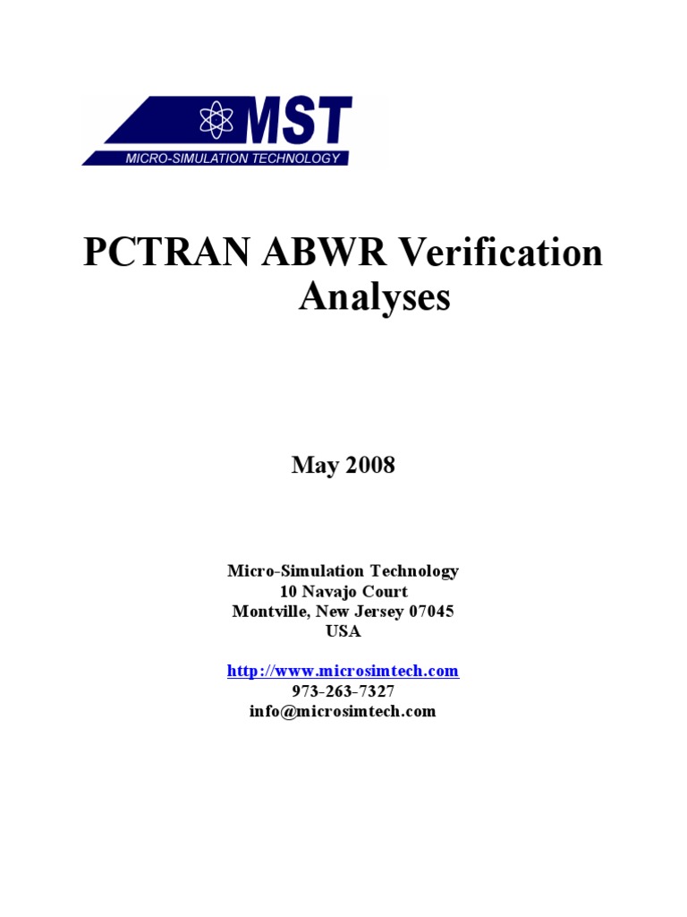 Pctran Abwr | Download Free PDF | Energy And Resource | Computing And ...