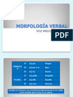 Morfología Verbal. Voz Media y Pasiva