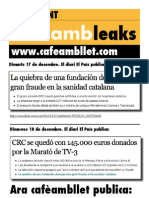 Fraudes en La Sanidad Catalana