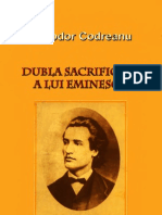 Codreanu, Theodor - Dubla sacrificare a lui Eminescu