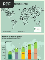 E-Ticaret ve Mobil Ödeme Sistemleri