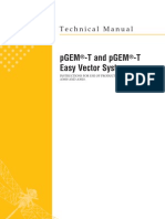 Pgem-T Easy Vector Systems Protocol