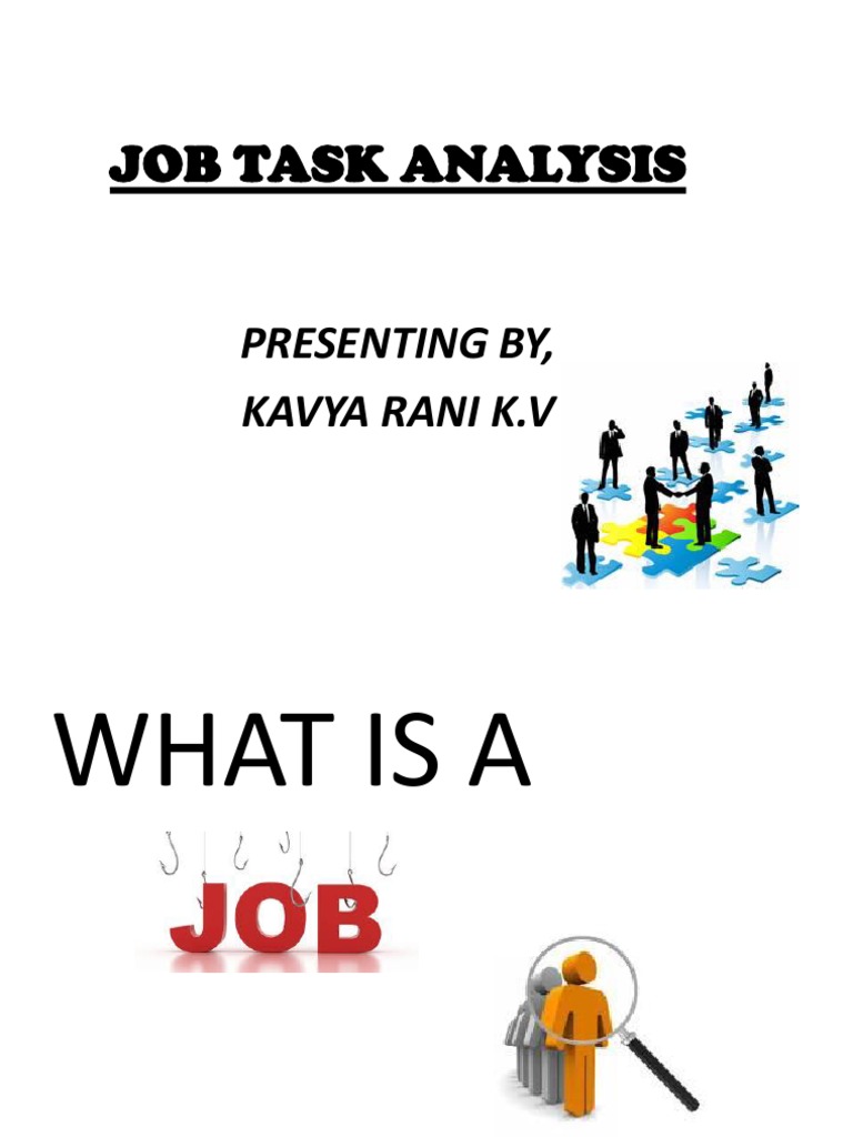 Job Task Analysis Overview | PDF