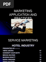 service marketing in hotel industry