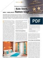 "Motel One: Kein Stern, Der Diesen Namen Trägt", Kolumne Von Marco Nussbaum in Hotel&Technik 6/12