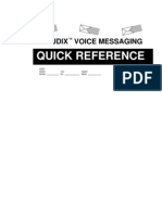 Audix/Lucent voicemail instructions