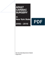 Cardiac Report, NYS, 2008-2010, Cabg