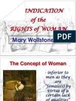 A VINDICATION of The RIGHTS of WOMEN