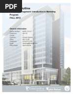 Download Mark201 Outline Fall 2012doc by dmc223 SN117654886 doc pdf