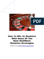 How To Win At Roulette 