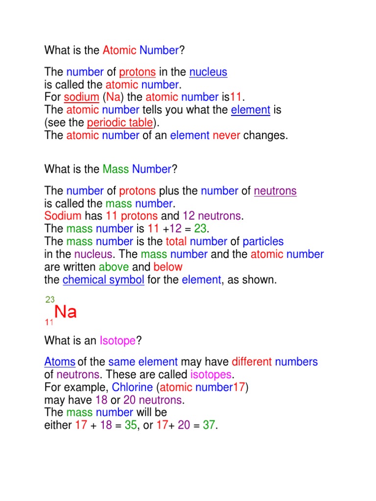 Number