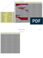 Exemplu de Grafic Executie Tip Gantt